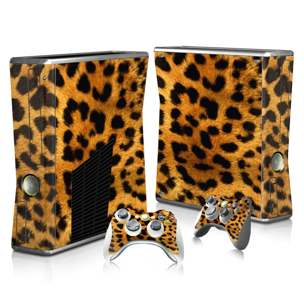 Чехол наклейка для Microsoft Xbox 360 Slim Decal Skin Console и 2 наклейки|cover sticker|cover for microsoftcover |