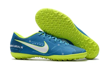

Eleven generations of Nike Assassins are male and female. Children's grass spike football shoes NIke Mercurical Victory VI TF