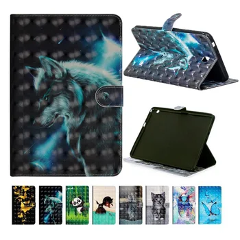 

Printing PU Leather Case For Samsung Galaxy Tab A 10.5 T590 T595 T597 Smart Cover tablet case for Tab A 10.5 inch+gifts
