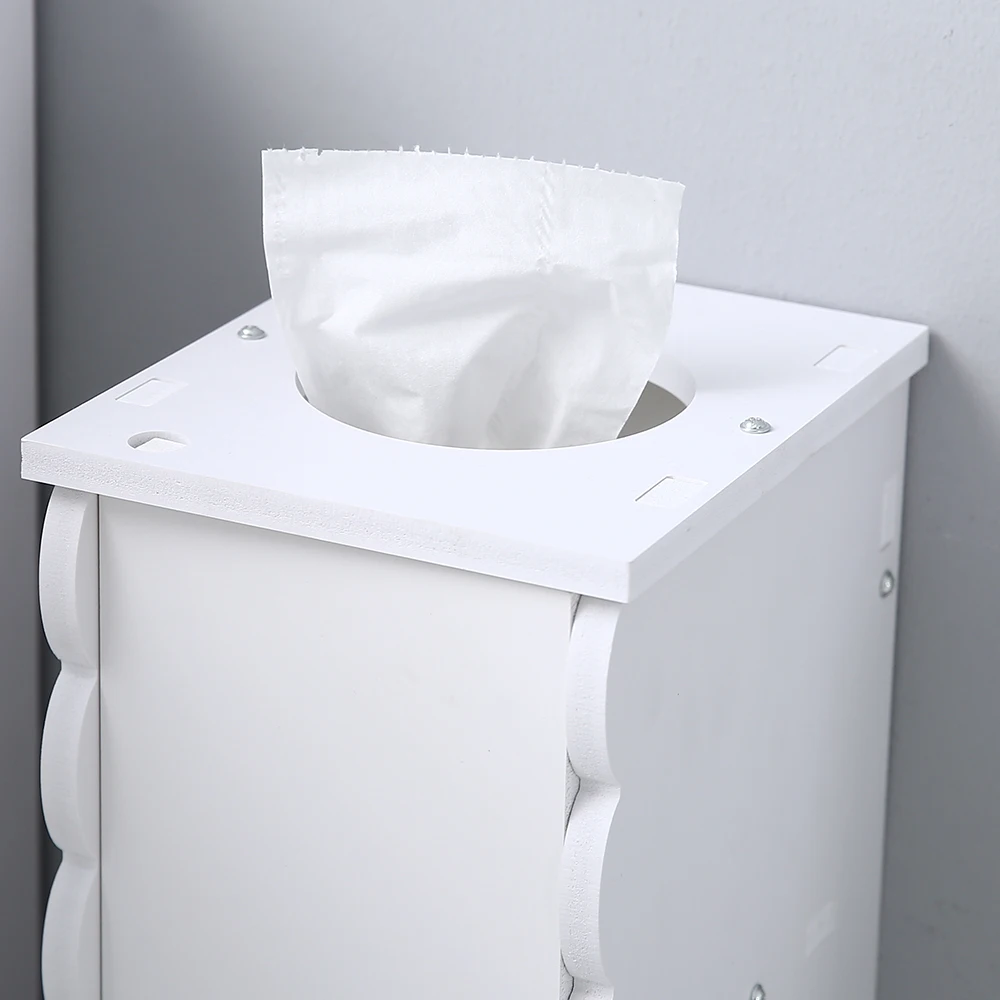 Bathroom Paper Towel Storage Narrow Cabinet PVC 16.5x19.5x67.5 cm Home Furniture Bathroom Paper Towel Storage Narrow Cabinet PVC 16.5x19.5x67.5 cm Home Furniture