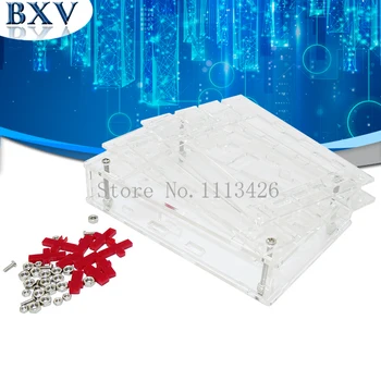 

New Clear Acrylic Case Box Shell for DSO138 2.4" TFT Digital Oscilloscope BXV