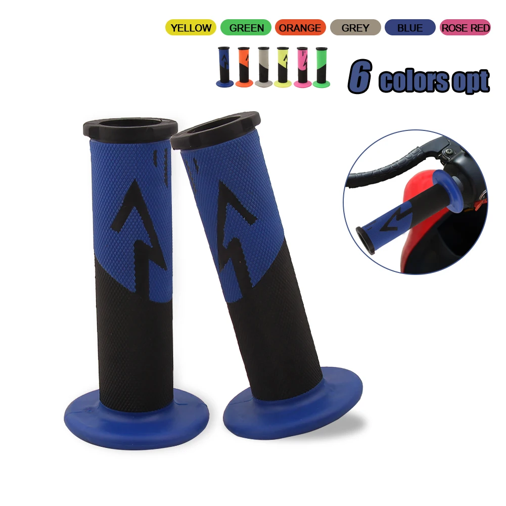 22MM 24MM Motorcycle Vintage Handle Grips Universal Rubber handlebar scooter grips Hand Grip classic Cafe Racer Bobber Custom | Автомобили