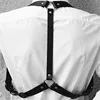 1pc Sexy Women Mature Men Gentleman Adjustable Leather Body Chest Harness Belt black Punk Fancy Costume Clothing Accessories ► Photo 2/6