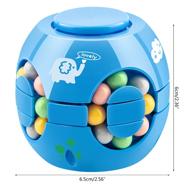 Brain Game Toy 3-D Puzzle Sensory Hand Game Toy Magical Ball for Kindergarten 6