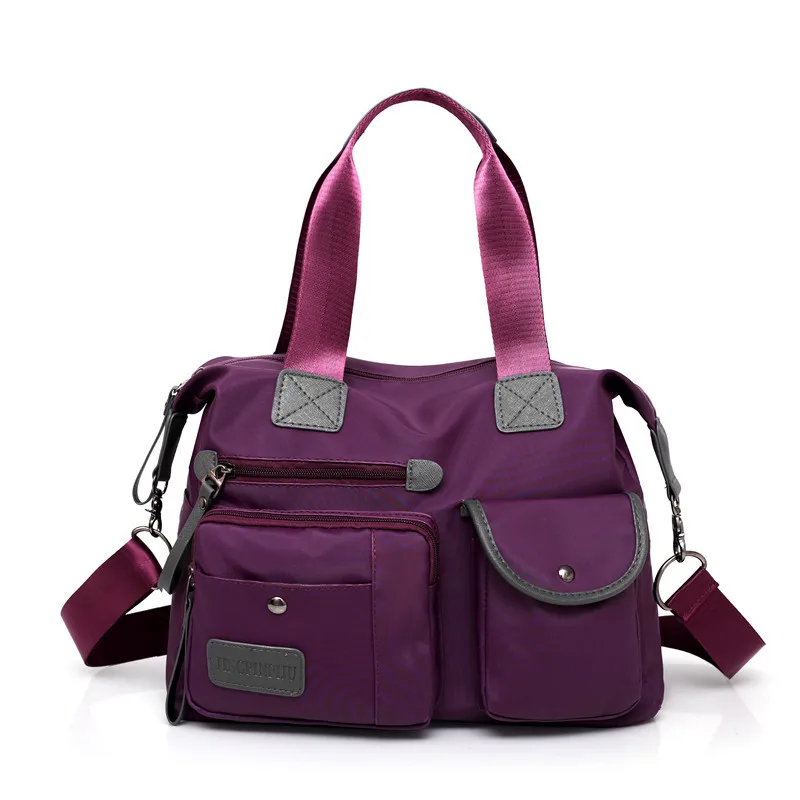 

2019 New Style WOMEN'S Bag-Style Five-Piece Different Size Bags Trend Oxford Cloth One-Shoulder Handbag