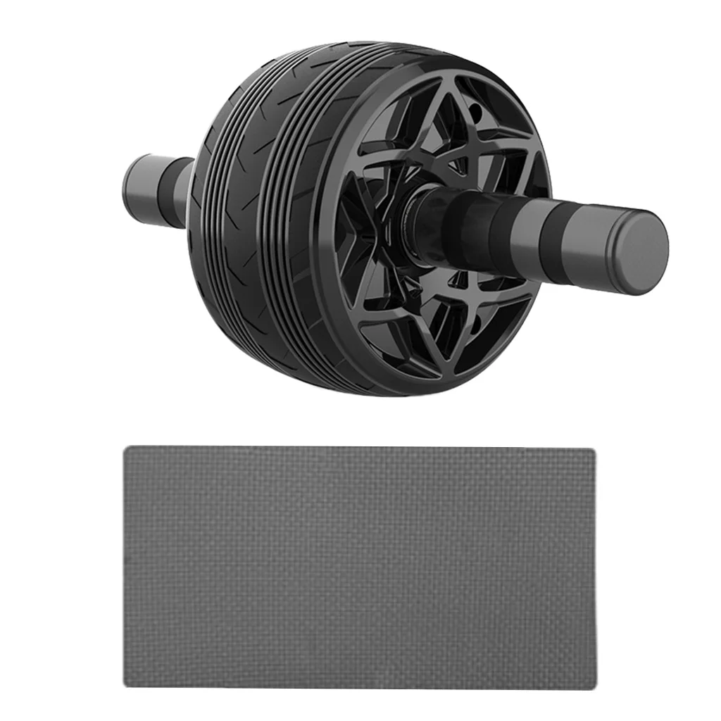 1 Set Functional Ab Roller Pull Rope Abdominal Belly Muscle Exercise Wheel Fitness Body Building Fitness Equipments