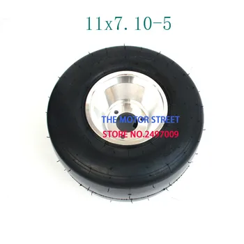 

1pc 168 Go kart 5 inch Rear wheels beach car accessories drift bike wheel10x4.50-5 inch or 11X7.10-5 kart tire ATV Quad