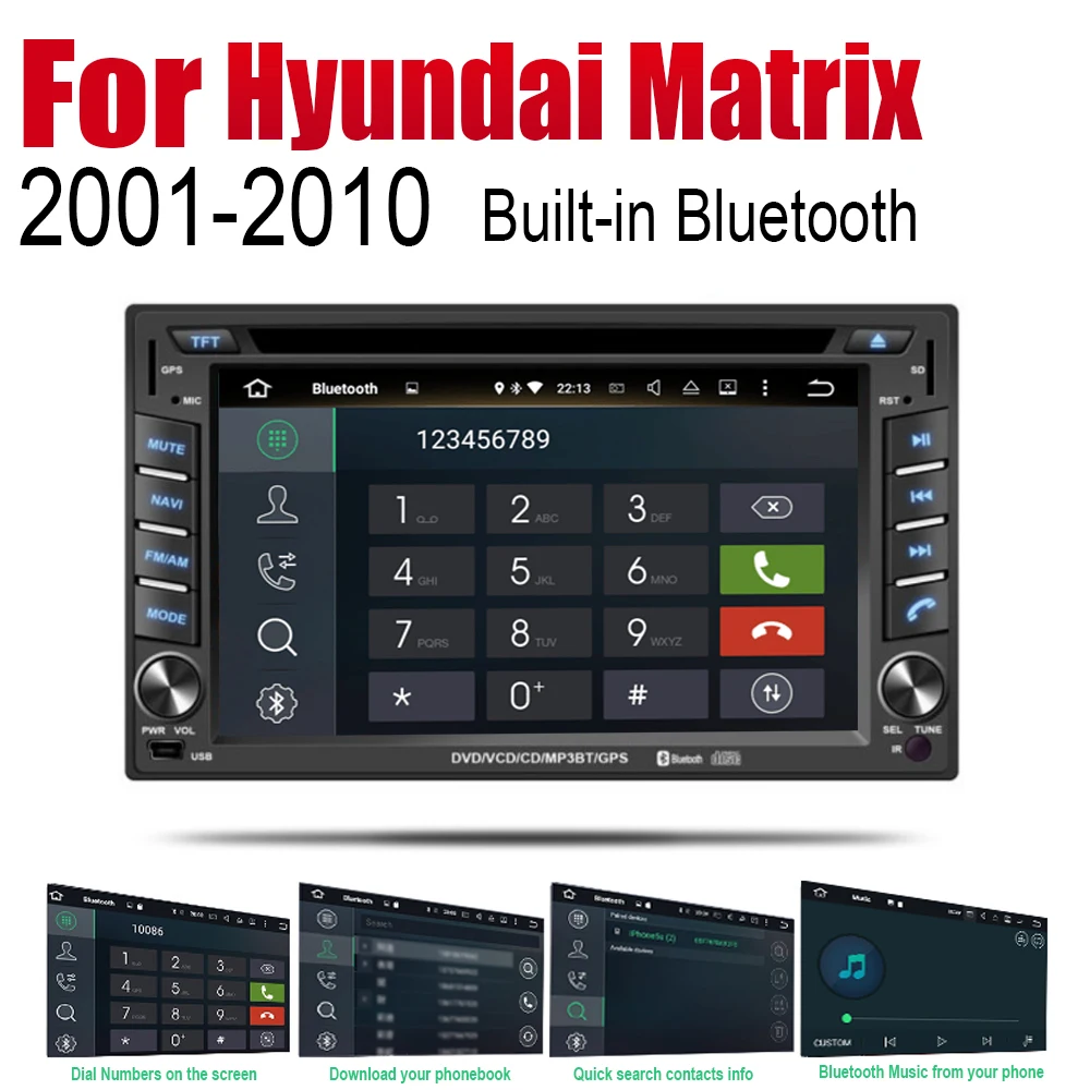 Android gps навигация Авто Радио DVD для hyundai Matrix 2001~ 2010 2 Din Автомобильный мультимедийный плеер система Радио стерео