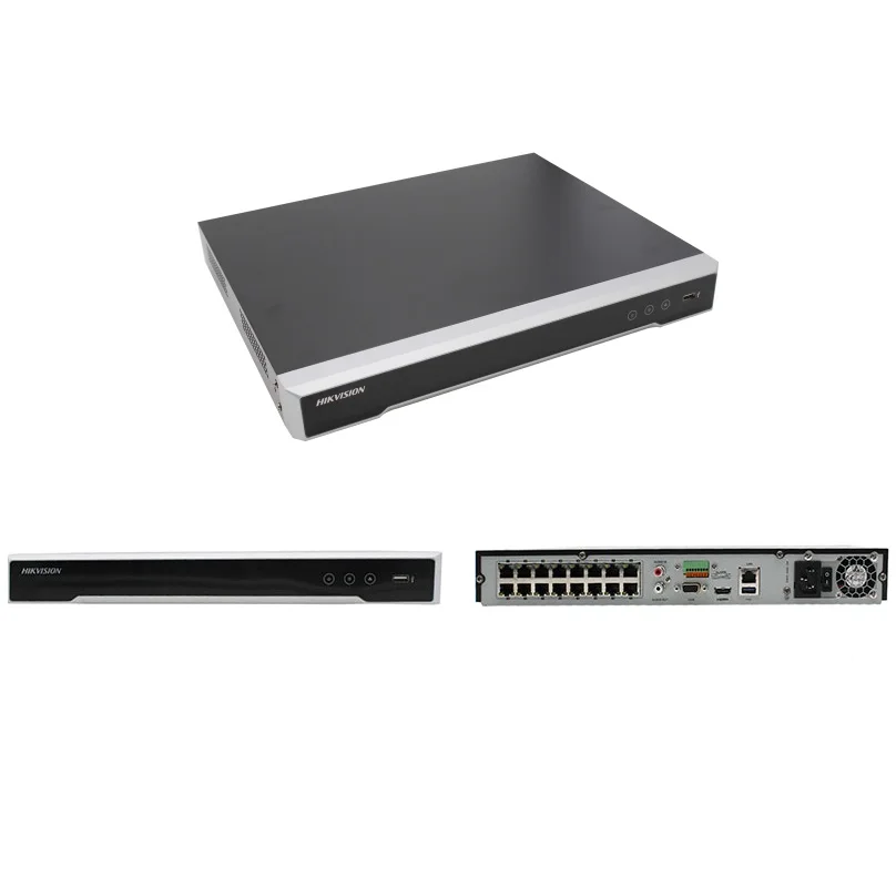 16 канальный сетевой видеорегистратор Hikvision POE с 10 IP камерами 4 МП|Система