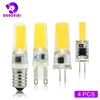 4PCS/LOT G4 G9 E14 LED Light Bulb 3W 6W AC/DC 12V 220V LED Lamp COB Spotlight Chandelier Replace Halogen Lamps Cold/Warm white ► Photo 1/6