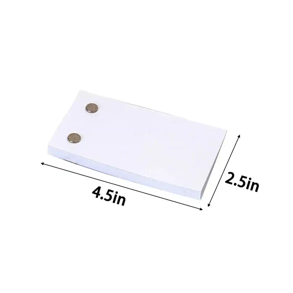 4x 60 sheet Blank Flip Book Paper with Holes 240 Sheets Flipbook Animation Paper