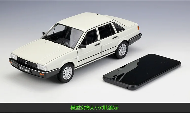 WELLY литье под давлением 1:18 высокая модель симулятора автомобиля VW SANTANA металлический гоночный автомобиль сплав игрушки для детей подарки коллекция для взрослых Коллекция