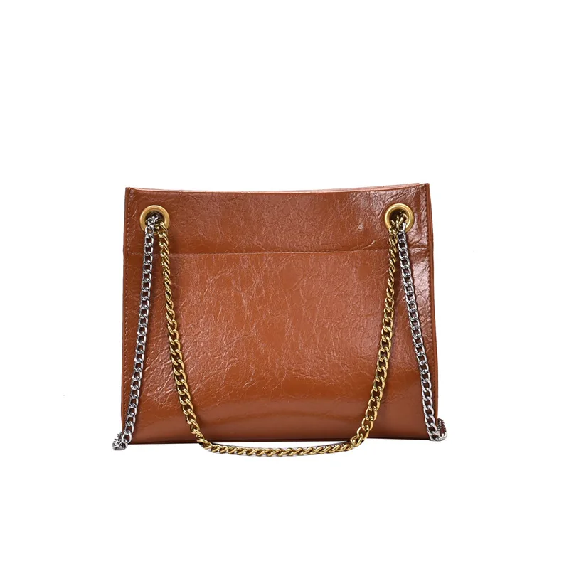 

France Non-mainstream Women's Large-Volume Chain Shoulder Bag 2019 Autumn And Winter New Style Fashion Korean-style Big Bag WOME