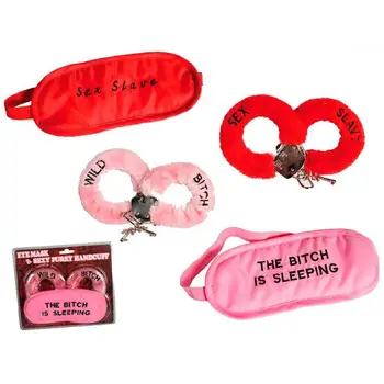 

Sexy Handcuffs and Sleep Mask
