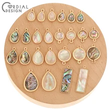 Cordiale Disegno 50Pcs Accessori Dei Monili/Fatto A Mano/Connettori/Naturale Borsette/Pendenti E Ciondoli/FAI DA TE Che Fanno/orecchini di Risultati e Componenti