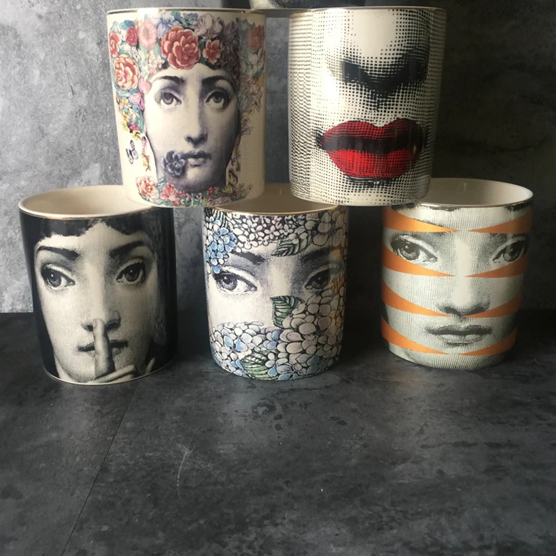 Золотая подсвечник стойка для хранения украшений Хлопковые Тампоны банки банок