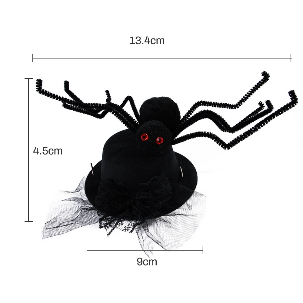 Spider 13.4x9x4.5cm Одежда для домашних животных на Хеллоуин, костюм паука для щенков, кошек, крыльев паука, одежда для костюмированной вечеринки на Хэллоуин - Цвет: Spider 13.4x9x4.5cm
