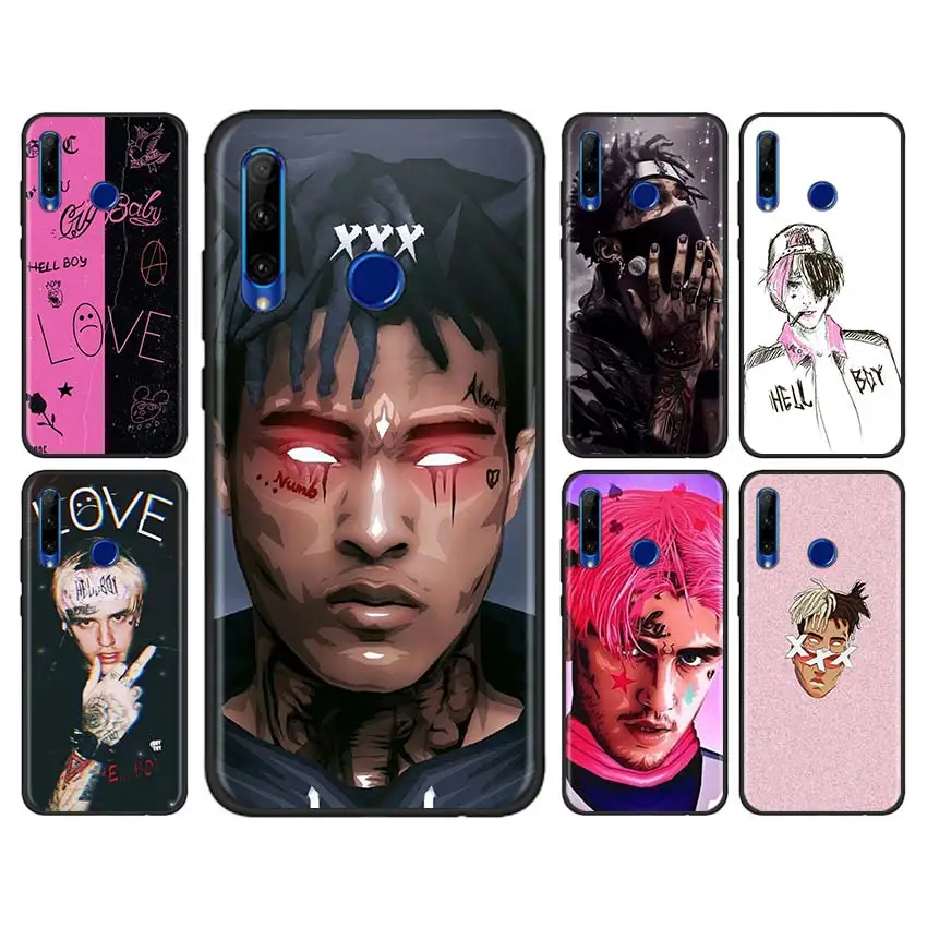 XXXTENTACION розовый чехол для телефона Huawei Honor 9C 9A 9S 9X Lite 8A Prime 8X 8S Play X10 MAX 5G мягкий