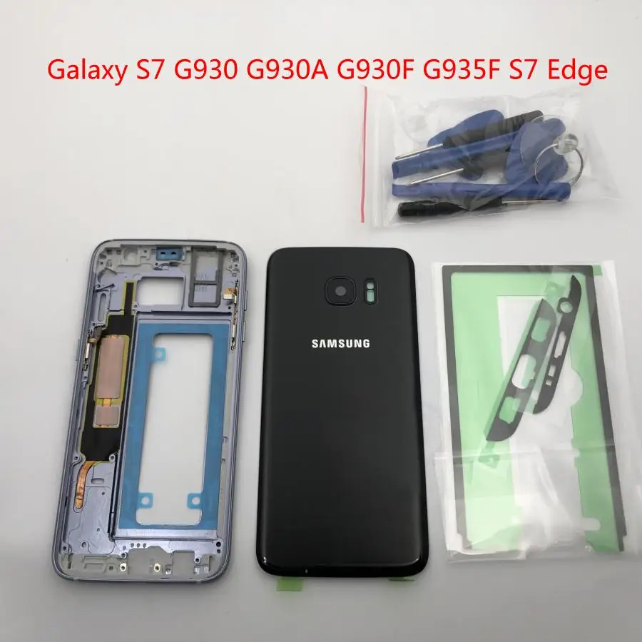 Переднее внешнее стекло объектива сенсорный экран Замена для Samsung Galaxy S7 G930 G930A G930F