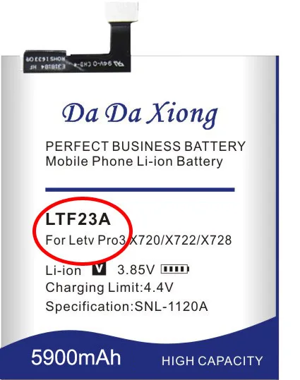 LTF23A LTH21A LTF23A LTF26A Батарея для LeEco Letv Pro3 X728 X720 X722 Le Pro 3 AI X650 X651 X653 X656 Le MAX 2X821X820X822+ Инструменты - Цвет: LTF23A