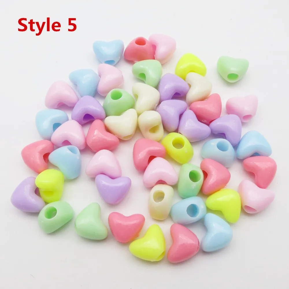 100Pcs Plastic Crochet kids Multicoloured Braids hair dread dreadlock beads rings tube for kids girls women styling Accessories 3