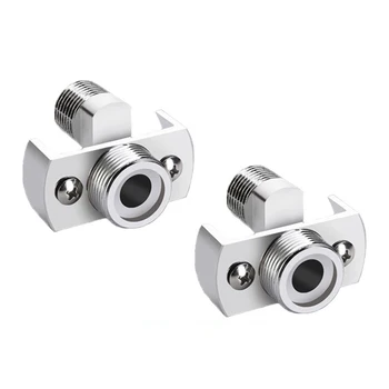 

2pcs Angle Width Adjustable Swing Arms Replacement Parts Wall Mounted Easy Install Shower Faucet Adapter Universal Hotel