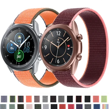 

20MM 22MM Nylon Loop Straps For Samsung Galaxy Watch 3 45MM/41MM Smart Bracelet Bands For Galaxy 46MM/42MM Active Gear S3 Correa
