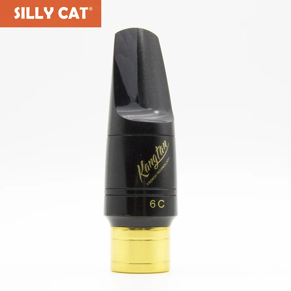 Embouchure de saxophone en métal bakélite faite à la main, semi