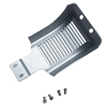 

Motorcycle Chassis Skid Plate Engine Chassis Protective Cover Guard for Sportster XL883 XL1200 XL48 2004-2018 (Silver)