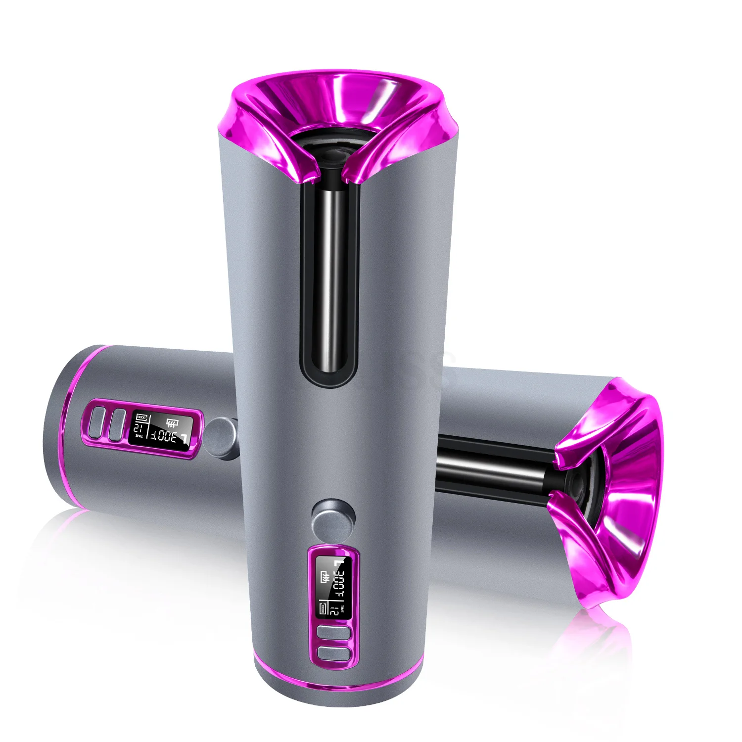 Automatic Curler Wand Ceramic Heating Care Wave Curl Iron Hair Electric Curling Wireless Charging | Красота и здоровье