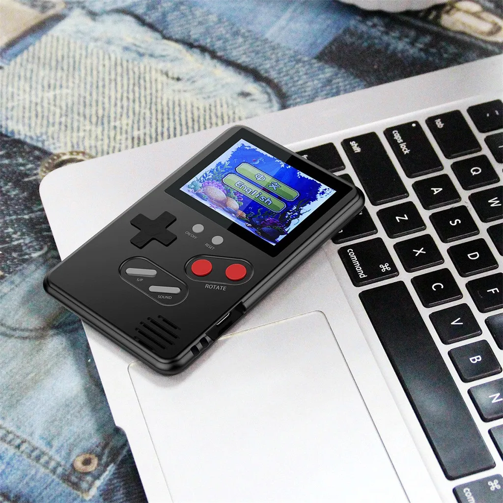 Retro Classic Game Console Handheld Portable 2.4 Inch Ultrathin With 168 Games