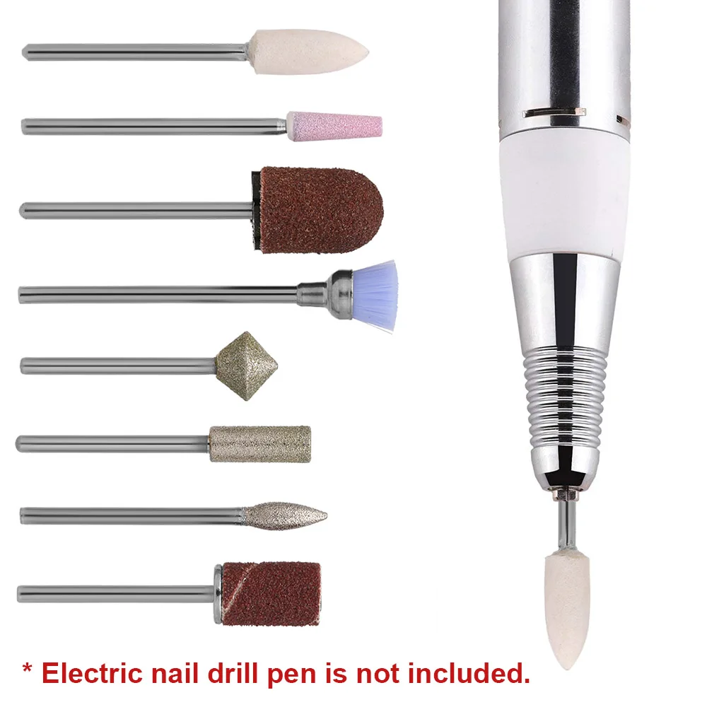 

Nail Grinder Bits Nail Drill Bit Set Alloy Nail Accessories Manicure Tools Kit Electric Manicure Drills & Accessories