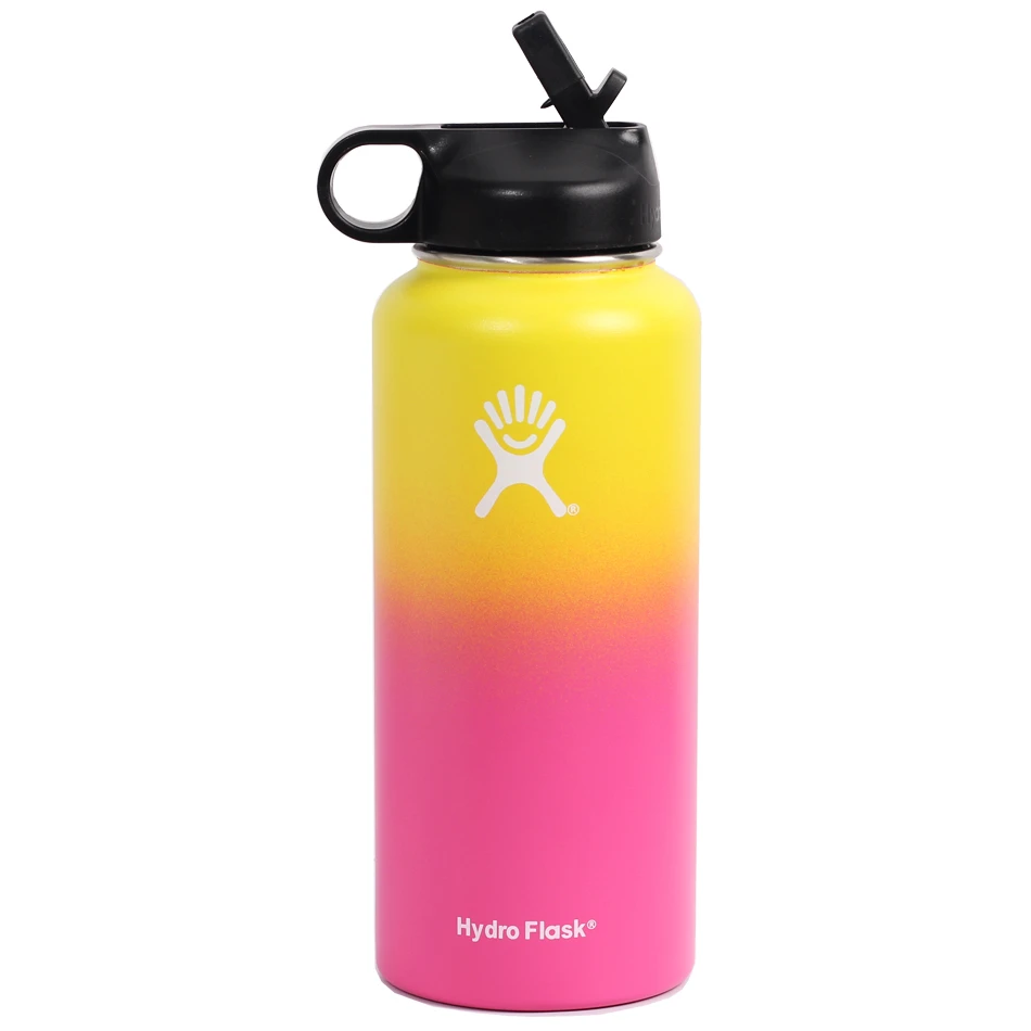 yellow flask water bottle