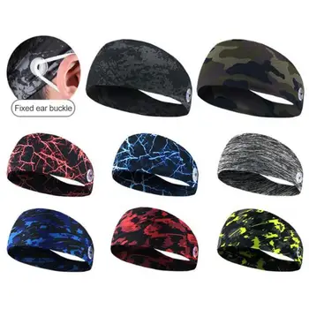 

Yoga Running Sports Hair Band Head Wrap Elastic Absorbs Sweat Headband Hairband Lightweight Headscarf Fits Men & Women dropship