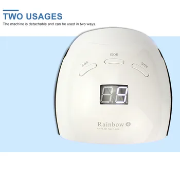 

48W Nail Lamp Infrared intelligent induction 30 LED/UV Double light source lamp beads Intelligent display time