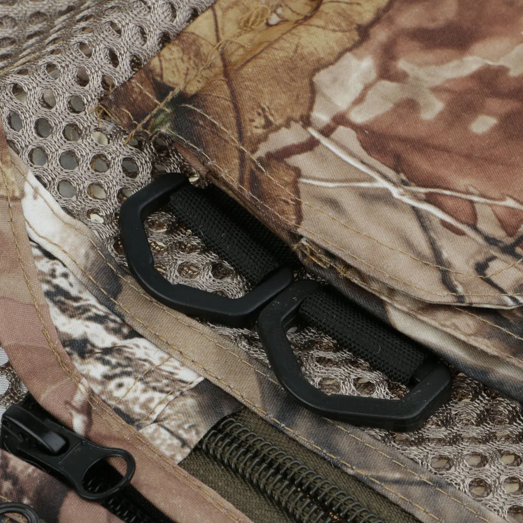 Quick Dry Fishing Vests Men Fly Fishing Vest Outdoor Breathable Hunting Hiking Fisherman Canoe Kayak Vest