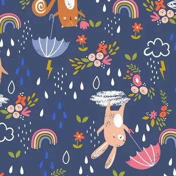 

Eezkoala3M Digital Print PUL Fabric for Cloth Diaper Material Breathable TPU Fabric DIY Baby Nappies Wet Bags Waterproof Fabric