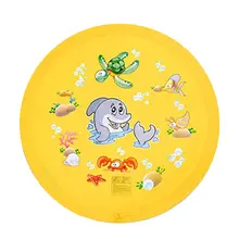 Открытый желтый дельфин спринклерная Подушка Детская Надувная подушка Радужный мост Коко Акула спринклерная подушка