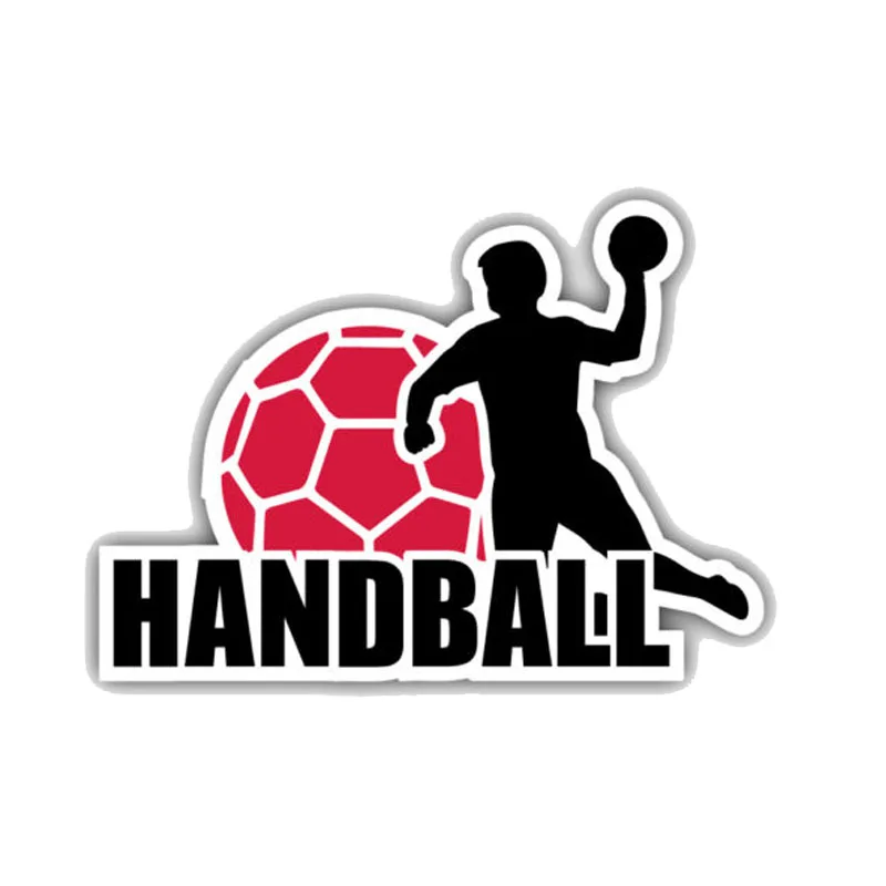 

Hot Interesting Sport Handball Label Car Sticker Motorcycle Decals Windshield Vinyl Cover Scratches Waterproof PVC
