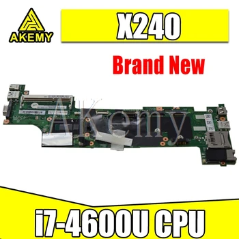 

SAMXINNO For Lenovo ThinkPad X240 laptop Mainboard VIUX1 NM-A091 X240 Motherboard with i7-4600U CPU X240 Mainboard Motherboard