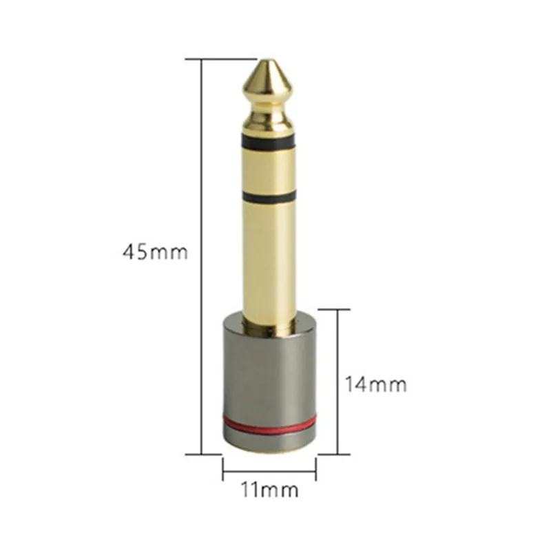 Audio Adapter 6.5mm To 3.5 Jack 1/4