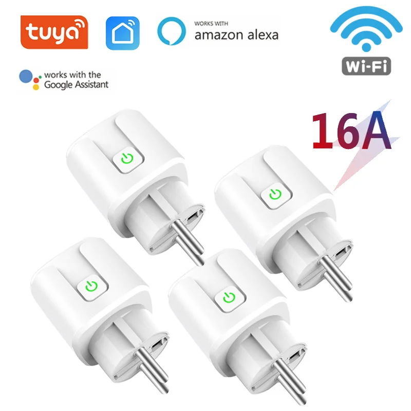 Смарт-розетка с поддержкой Wi-Fi 16 А | Электроника