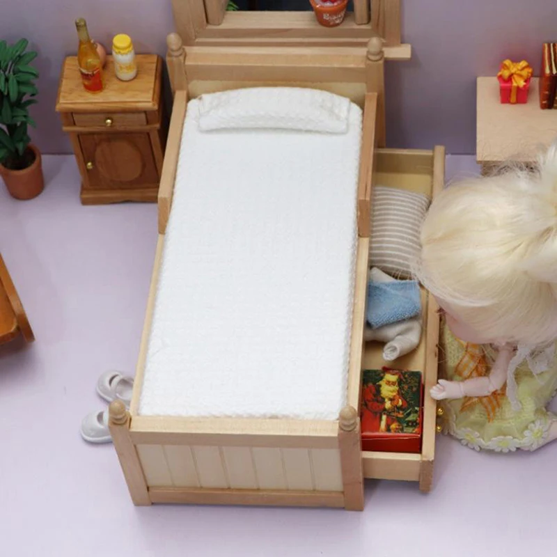 Akozon 1:12 House Bambola in Legno in Legno - Mobili | FindTheDeal