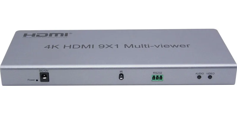 4K 9x1 NO Packing 4K 8x1 HDMI Quad мультипросмотрщик переключатель 8 в 1 выход бесшовный переключатель 9x1 мультипросмотрщик PIP изображение экран делитель конвертер - Цвет: 4K 9x1 NO Packing