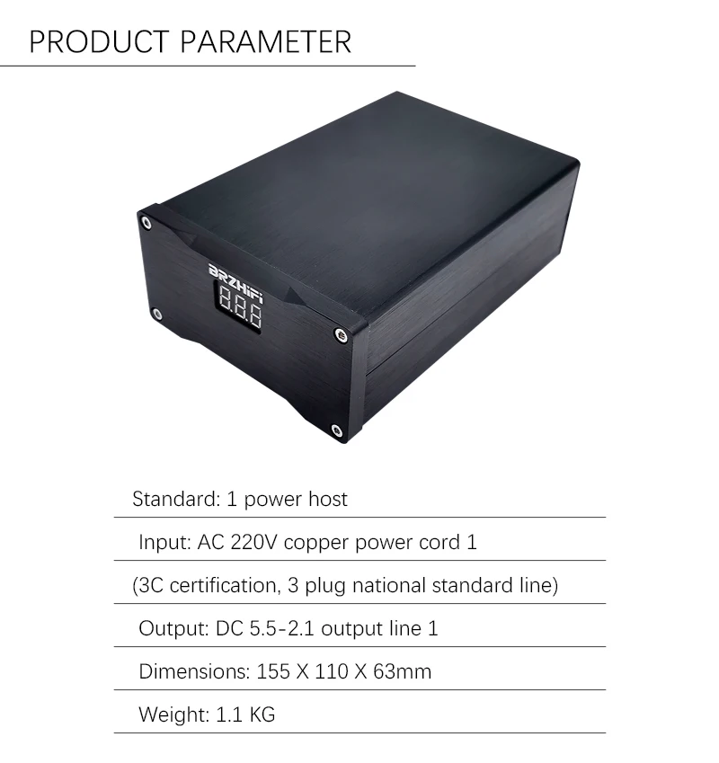 nível de ruído 25w dc linear fonte