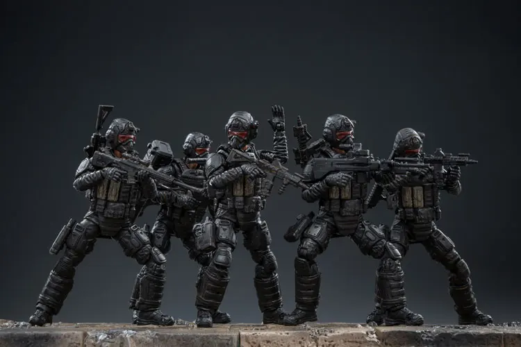 JOYTOY JTUS002 американская армейская воздушно-десантная команда 1/18 фигурки Набор 5