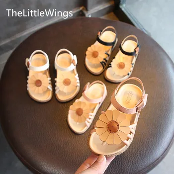 

2020 summer new girls' shoes children's sandals fashion little princess shoes soft bottom student beach shoes 1-3 years old