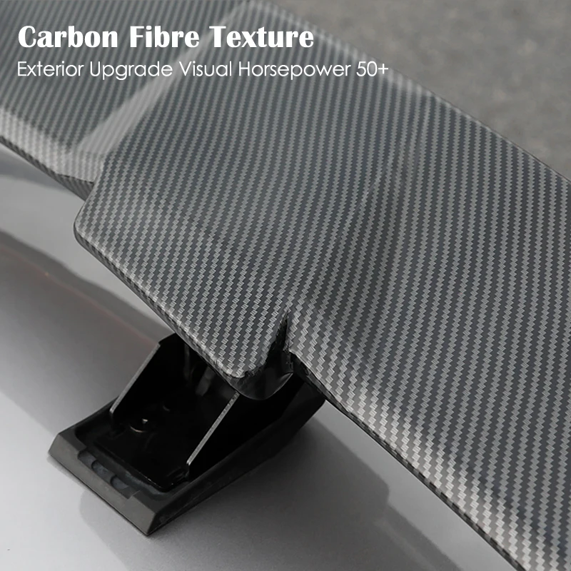 Carbon Look Universal Verwenden Hinten Stamm Deckel Auto Spoiler Flügel Für  Meist Limousine Coupe Fahrzeuge 135CM Glänzend Schwarz weiß Rot - AliExpress