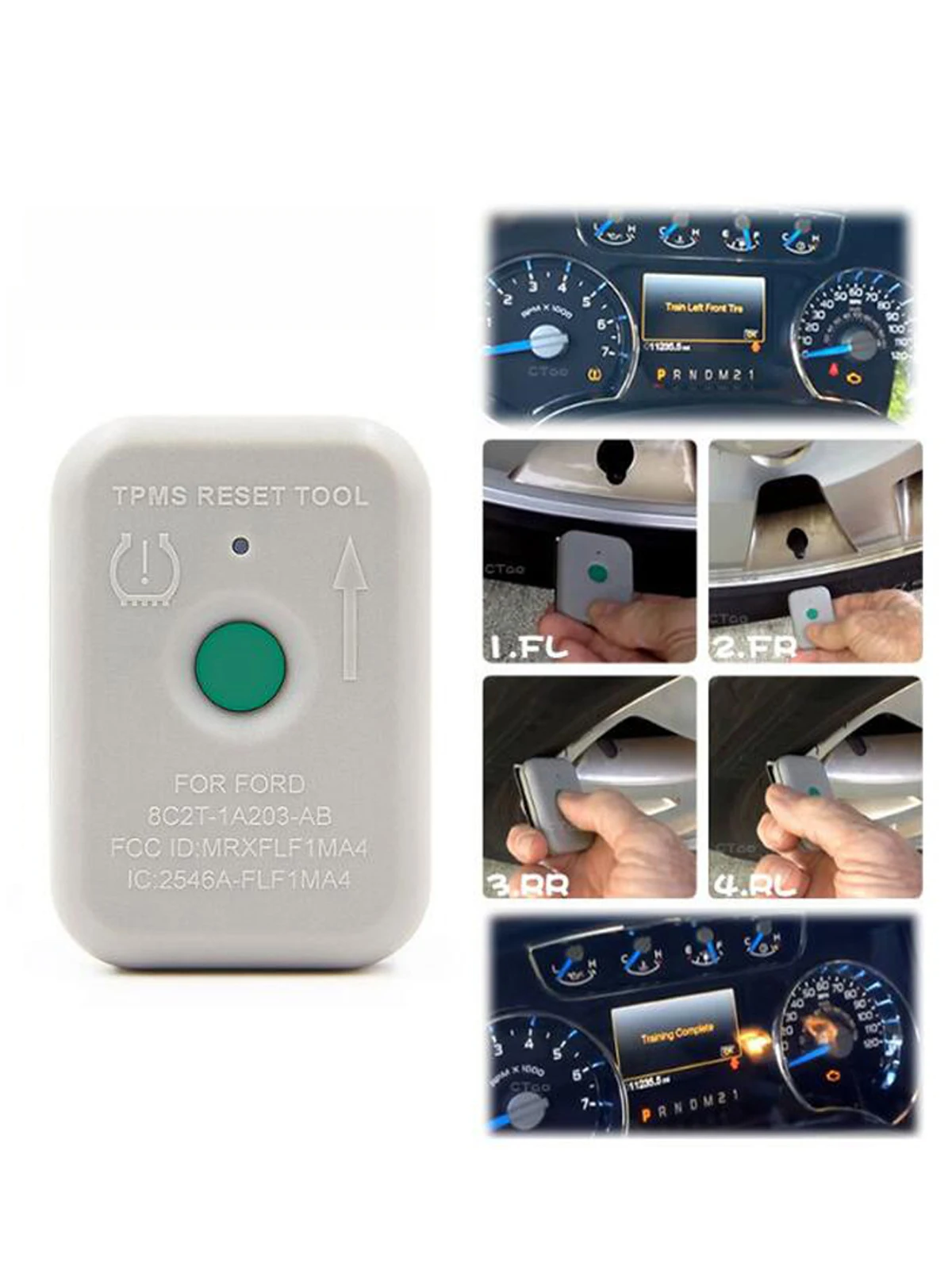 Для Ford TPMS сброс датчика Программирование тренировочный инструмент давление в шинах Mointor система TPMS19(8C2Z-1A203-A