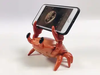 

Crab shape bluetooth spearker with stand function